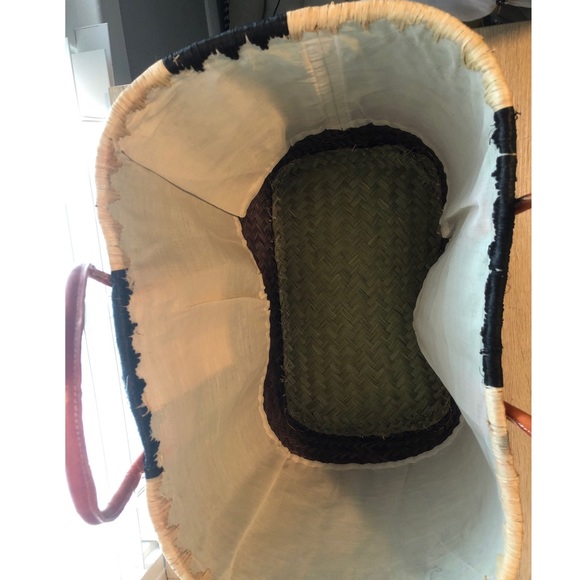 XL Raffia Beach Bag from Madagascar - Picture 2 of 3